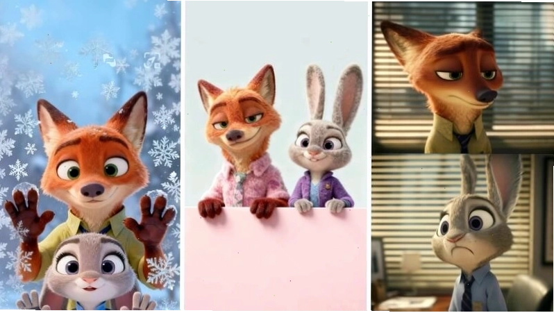 Avatar Judy và Nick tay trong tay