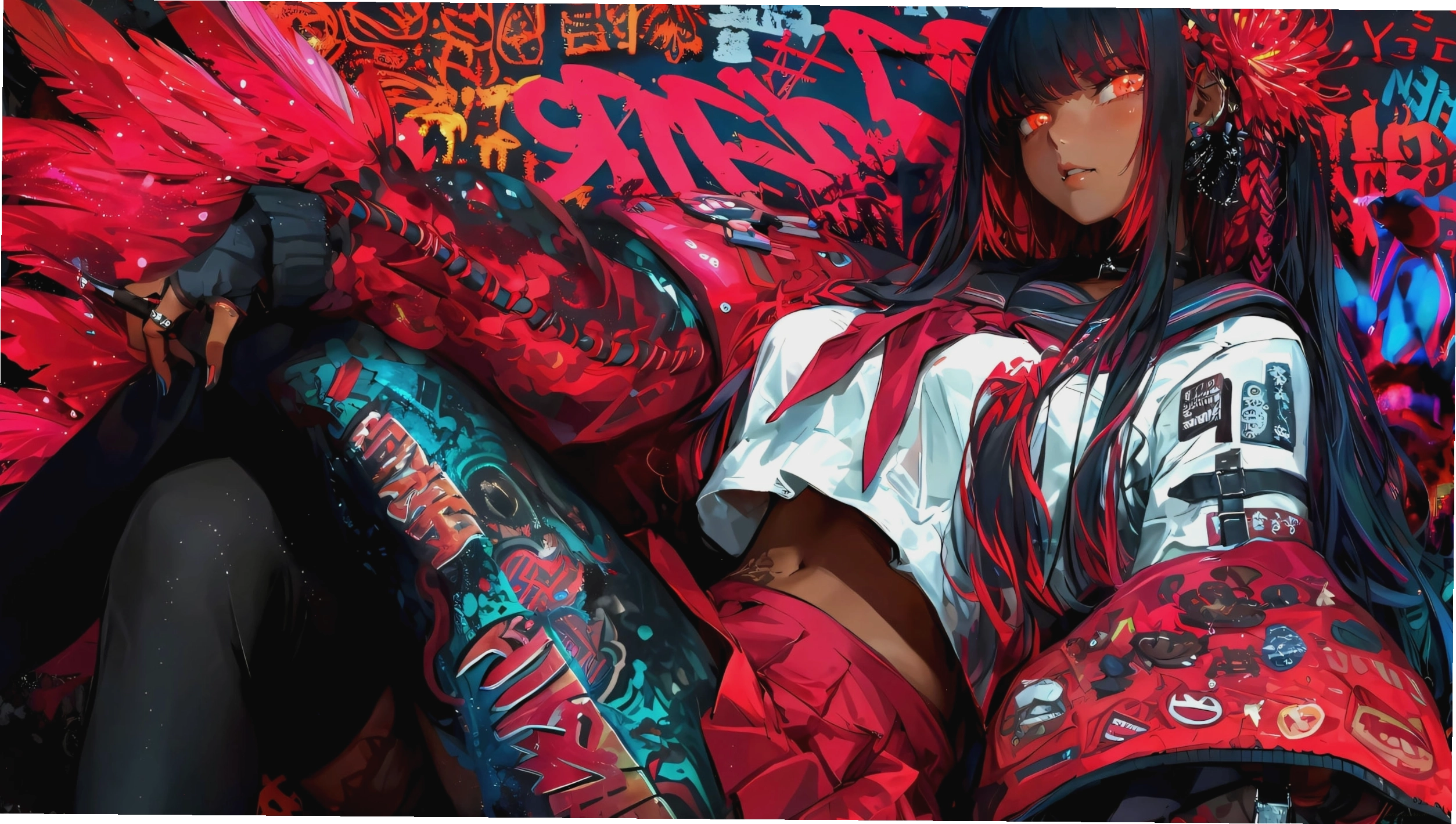 Avatar nam anime với ánh mắt sắc bén và phong thái tự tin