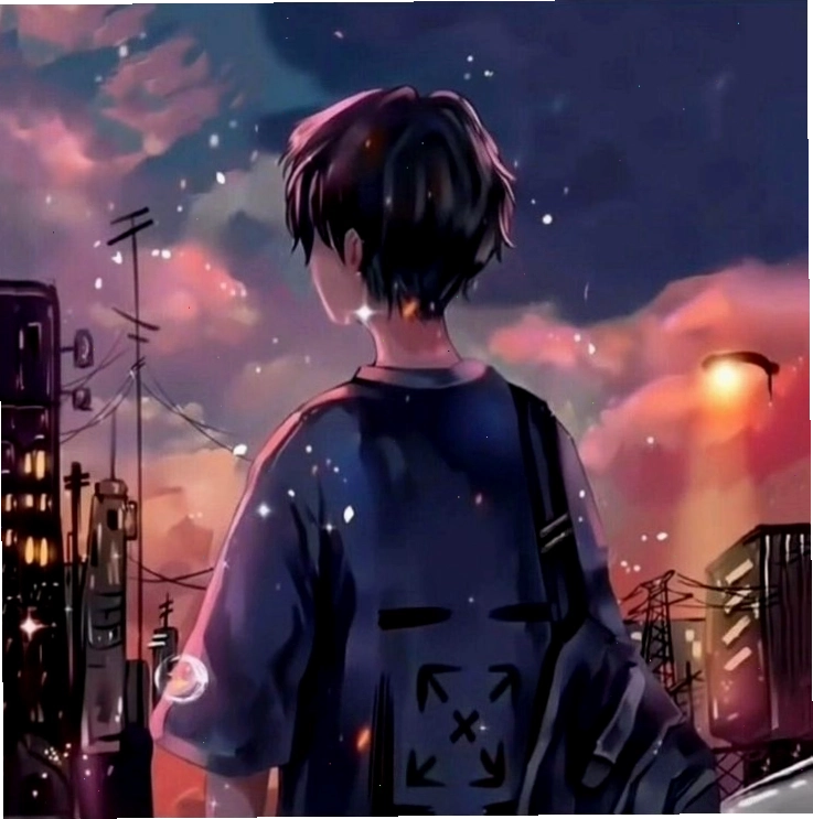 Avatar nam anime với nét vẽ tinh tế