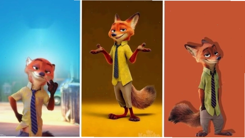 Avatar Nick Wilde ngầu và lãng tử