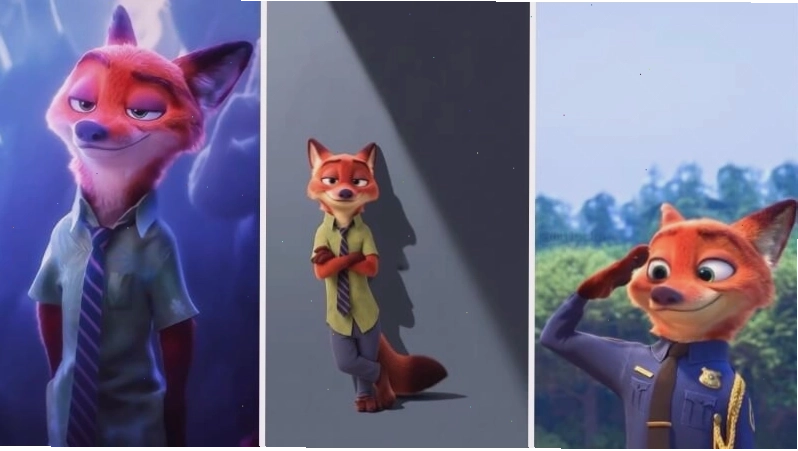 Avatar Nick Wilde với phong cách bí ẩn
