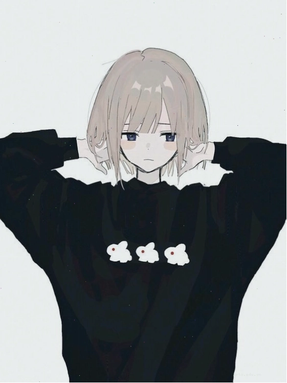 Avatar nữ tóc ngắn anime