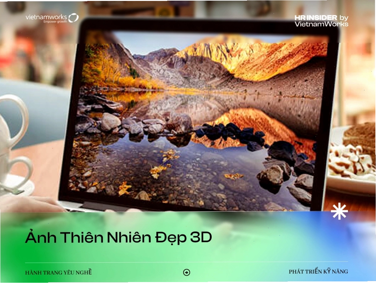 Avatar thiên nhiên 3D chân thực với hiệu ứng chiều sâu ấn tượng
