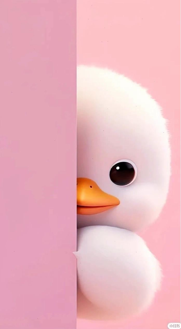 Avatar vịt chibi đang chơi đùa