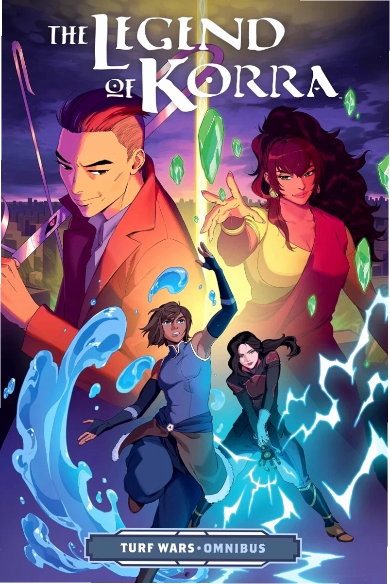 Bìa truyện The Legend of Korra Turf Wars Omnibus