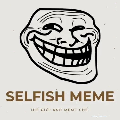 Biểu tượng Selfish Meme với hình ảnh bộ xương