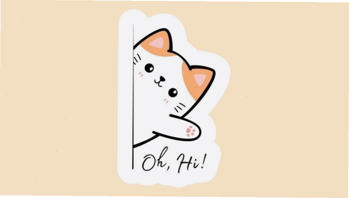 Bộ sưu tập các avatar mèo chibi độc đáo