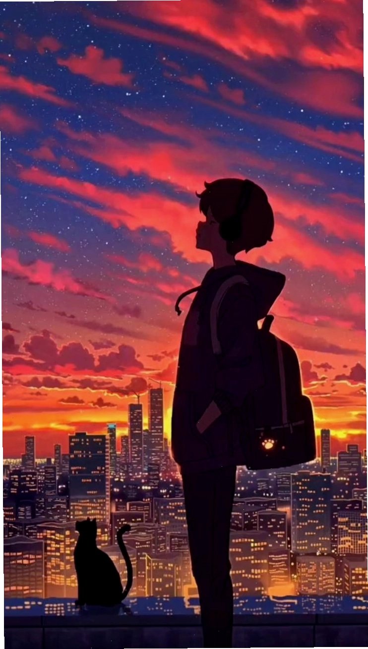 Bức ảnh phong cảnh chill anime khuấy động trí tưởng tượng