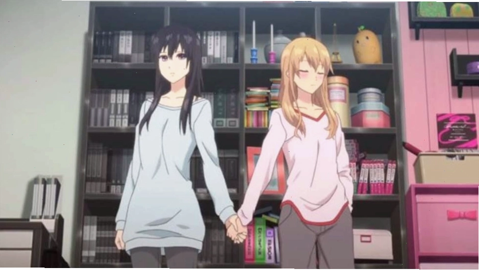 Cảnh phim trong anime Citrus