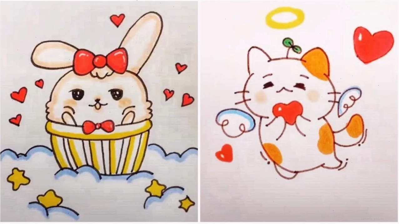 Cô gái chibi đang chơi nhạc cụ