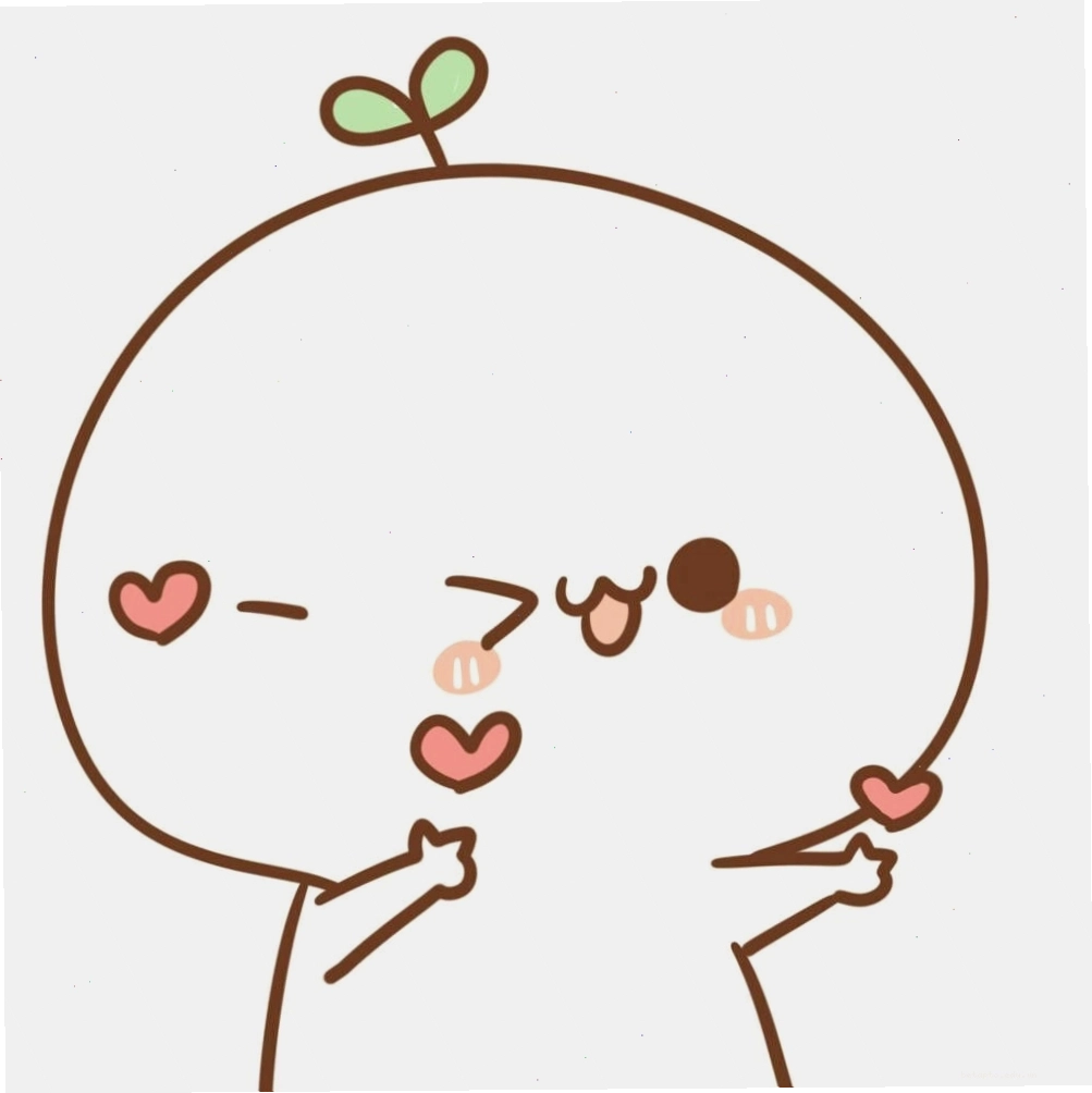 Cô gái chibi ngồi trên trăng