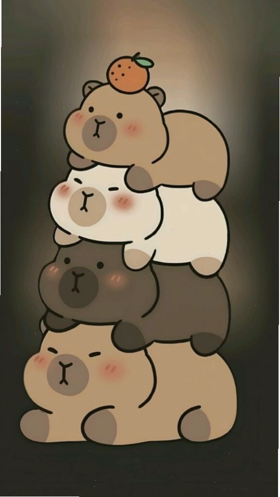 Đàn Capybara nằm chồng chất lên nhau tạo cảm giác ấm cúng