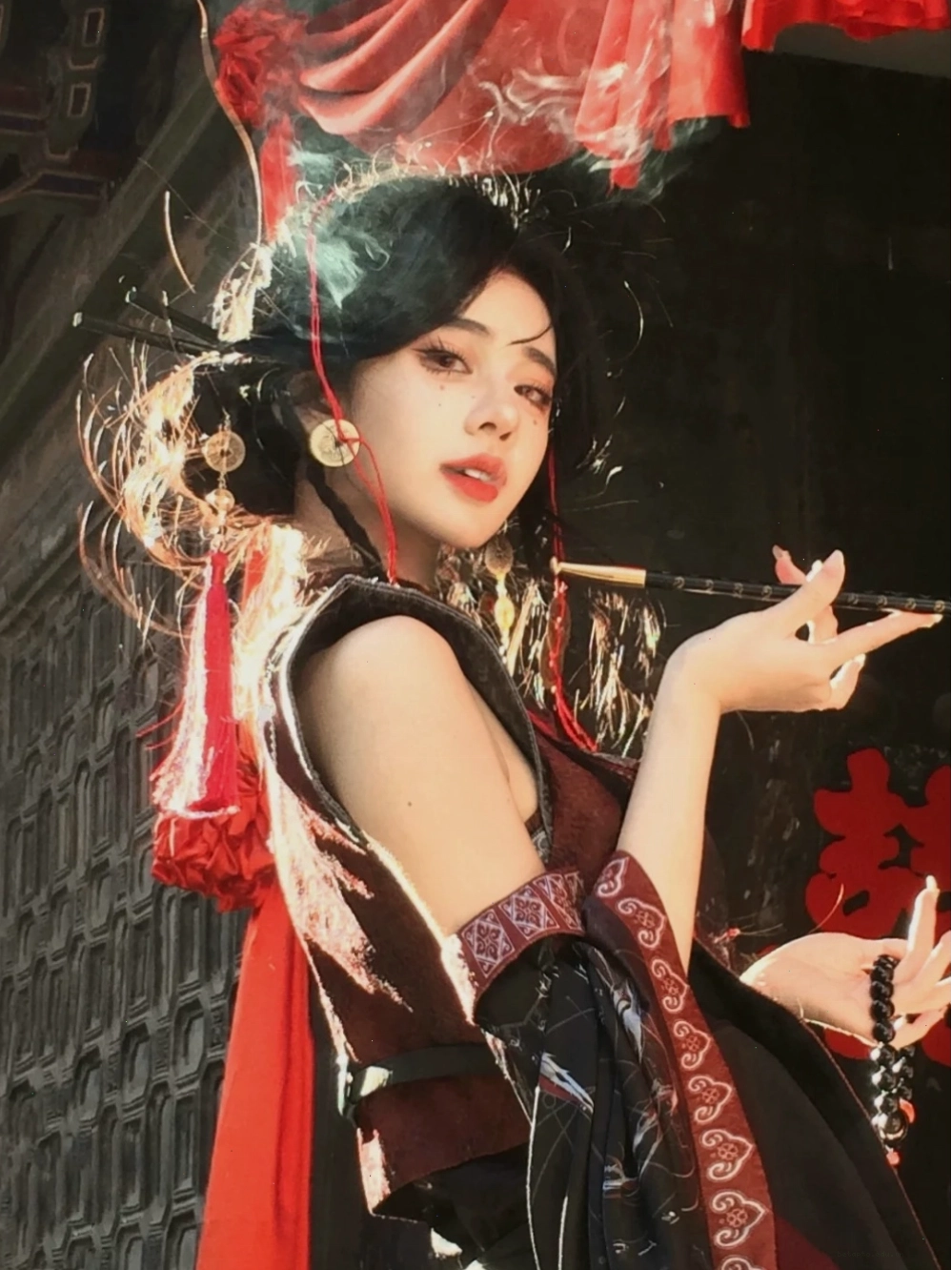 Gái xinh Trung Quốc cosplay cổ trang dịu dàng nữ tính