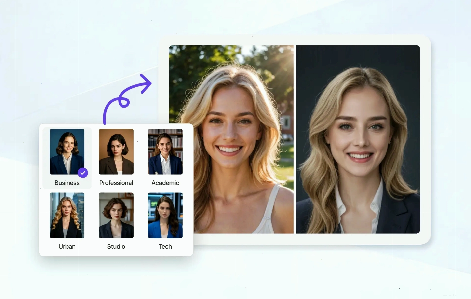 Giao diện ứng dụng Avatar Maker với nhiều tùy chọn chỉnh sửa nhân vật