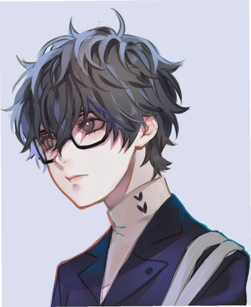 Hình ảnh anime boy đẹp trai nhất với phong thái trầm tư