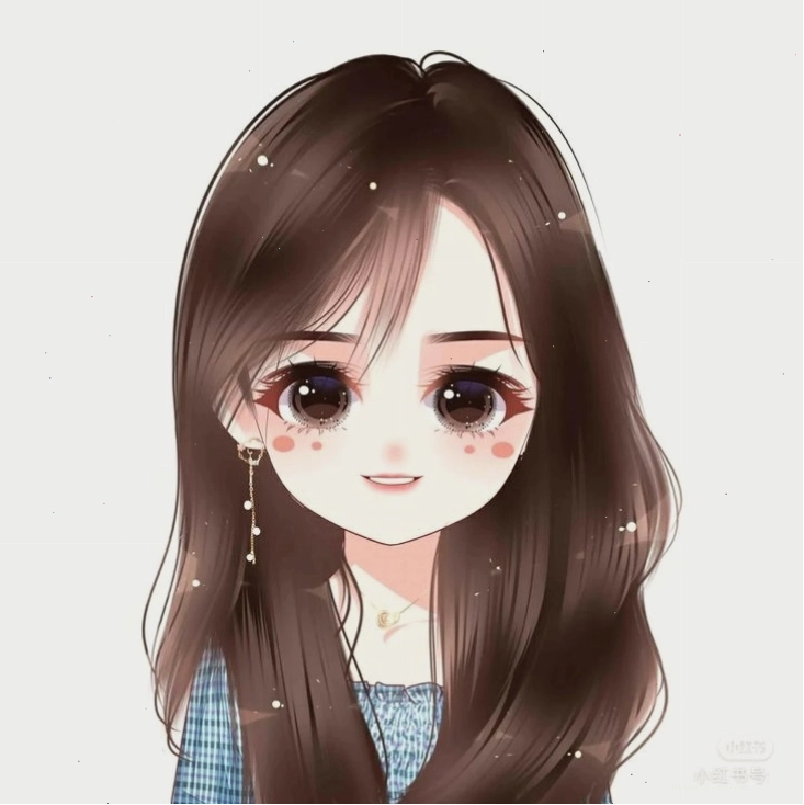 Hình ảnh chibi cô gái đang đọc sách, thể hiện sự yên bình