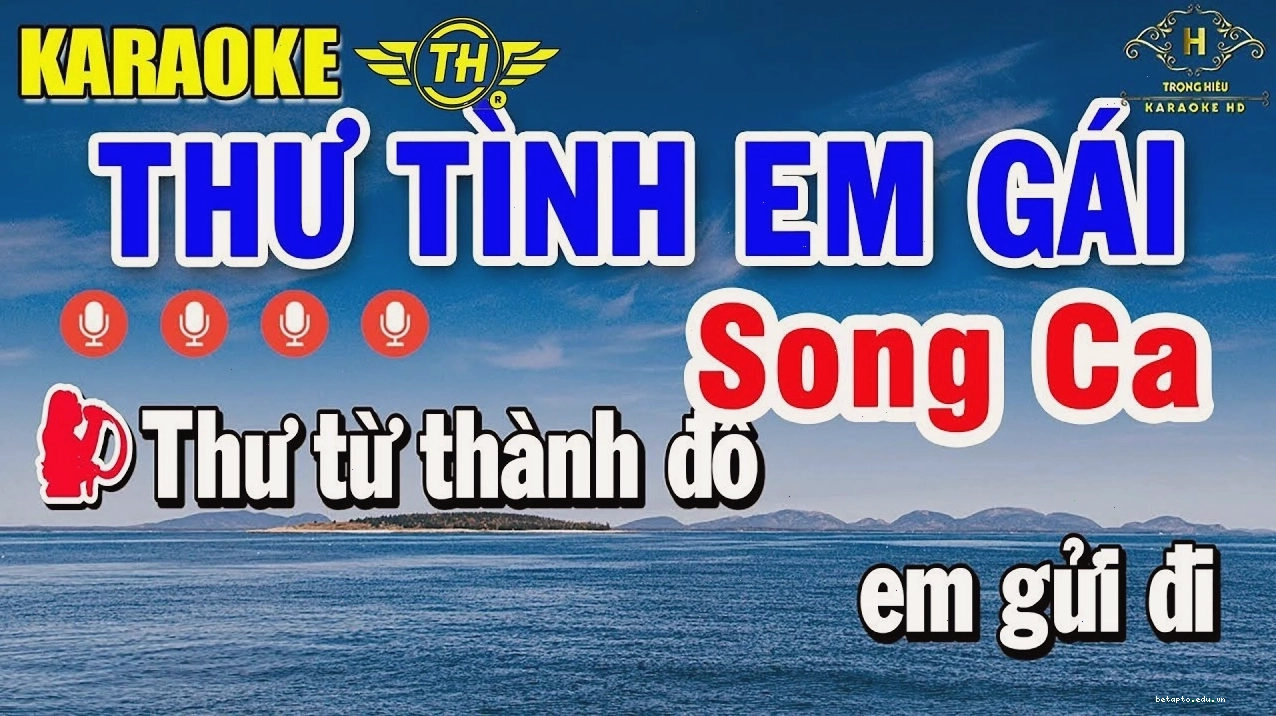 Hình ảnh minh họa lời bài hát Thư Tình Em Gái với giai điệu nhẹ nhàng