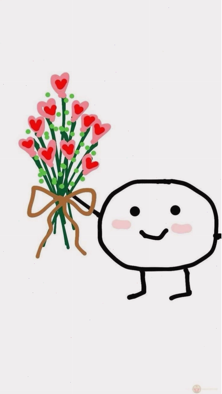 Hình ảnh tặng hoa hài hước