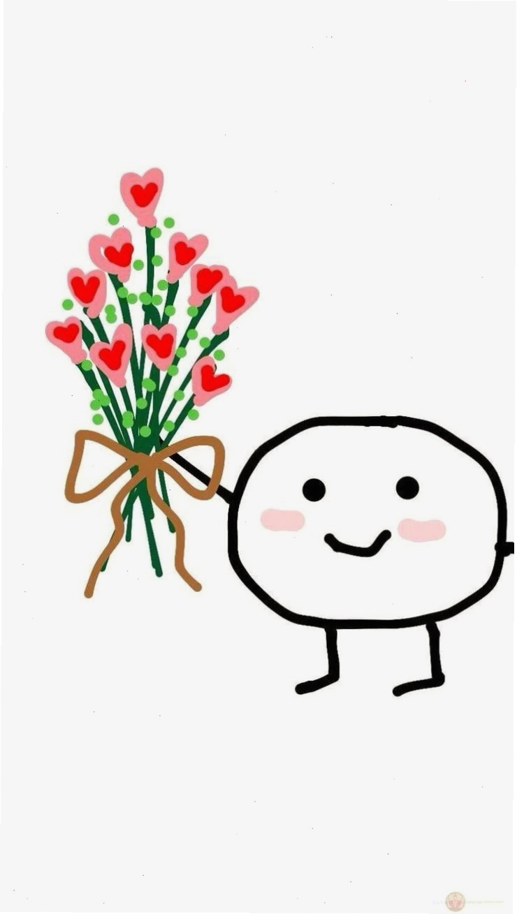 Hình ảnh tặng hoa hài hước với các nhân vật khác nhau