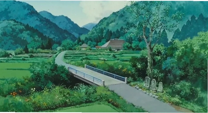 Hình nền 4K anime phong cảnh, tạo không gian sắc nét