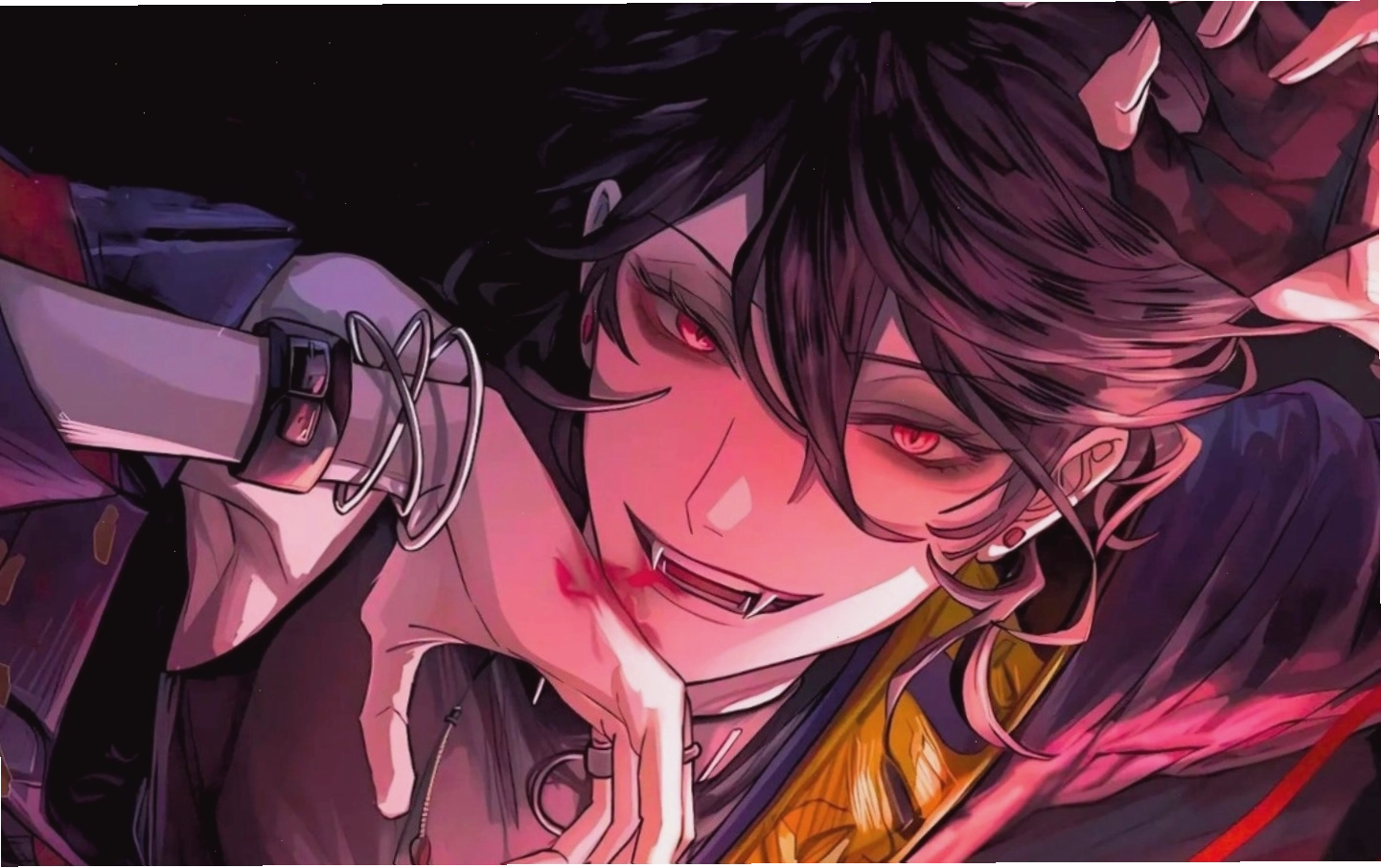Hình nền anime với nhân vật trong vai phản diện