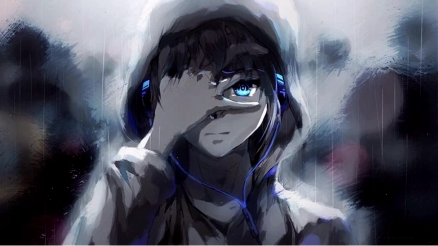 Hình nền máy tính anime nữ 3D với trang phục chi tiết