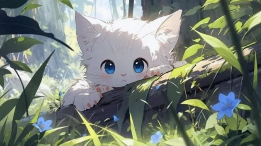 Hình nền máy tính anime nữ hacker tài ba