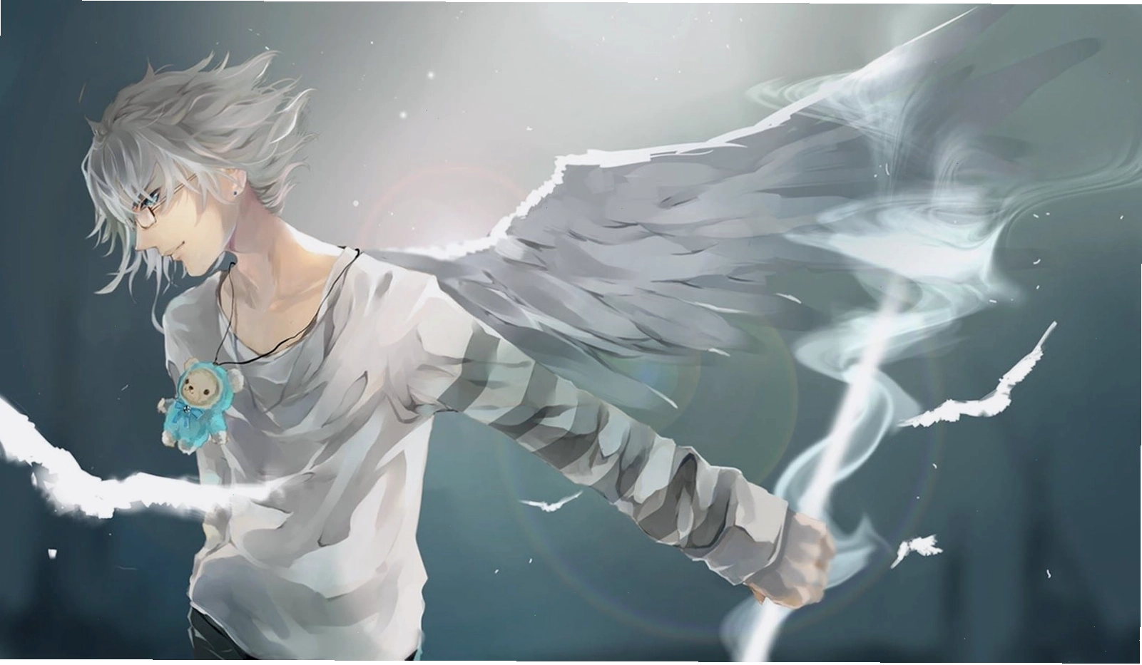 Hình nền máy tính về chàng trai anime đẹp trai