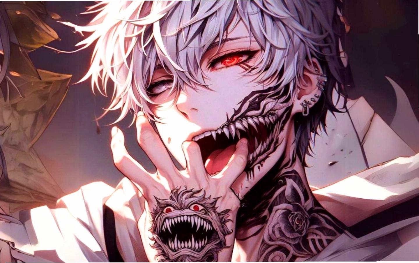 Hình nền nhân vật anime đầy lạnh lùng và cuốn hút