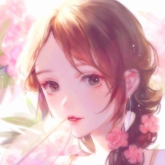 Hình vẽ anime cô gái dễ thương