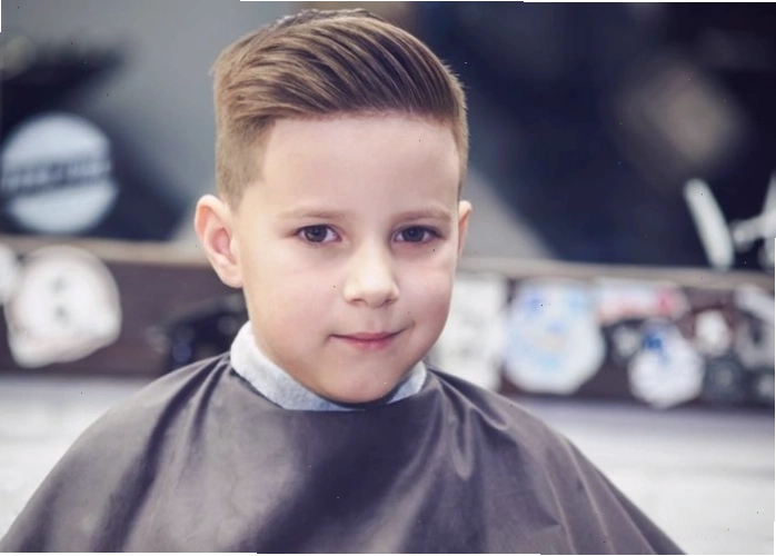 Kiểu tóc Armani cho bé trai lịch lãm