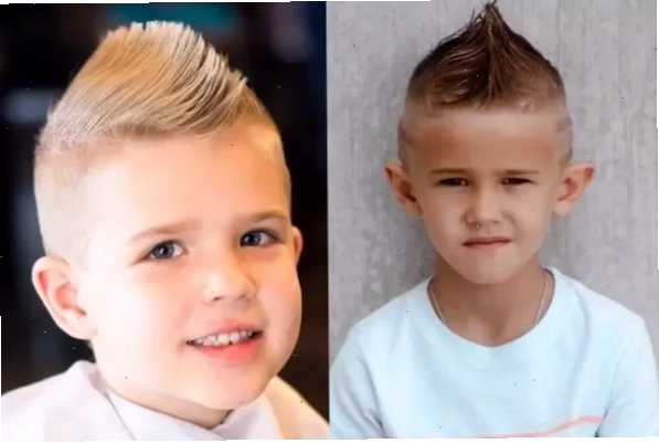 Kiểu tóc Mohawk với đường kẻ