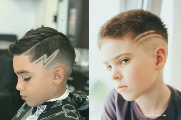 Kiểu tóc Undercut cá tính cho bé trai