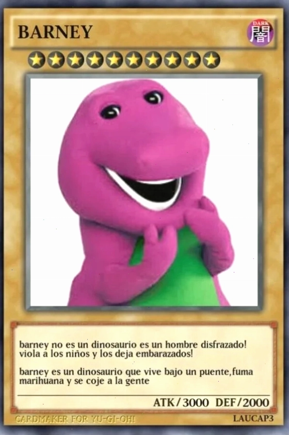 Lá bài Yugioh phiên bản meme