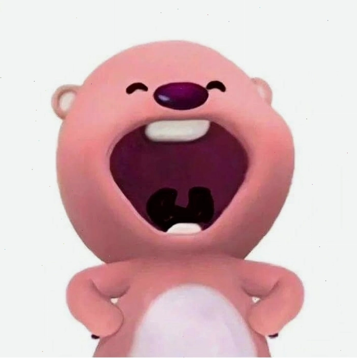 Loopy meme với biểu cảm đáng yêu