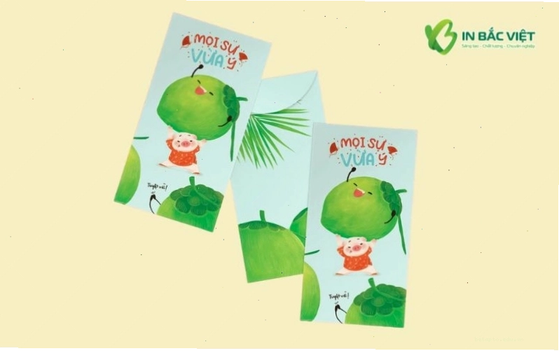 Mẫu bao lì xì dễ thương Mọi Sự Vừa Ý