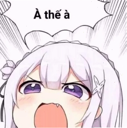 Meme anime Việt Nam với phụ đề hài hước
