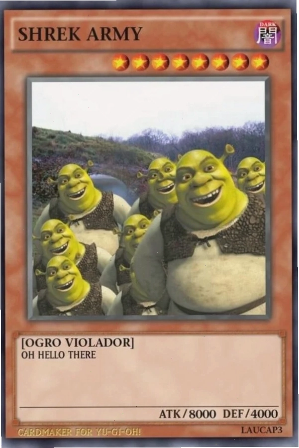 Meme bài Yugioh minh họa