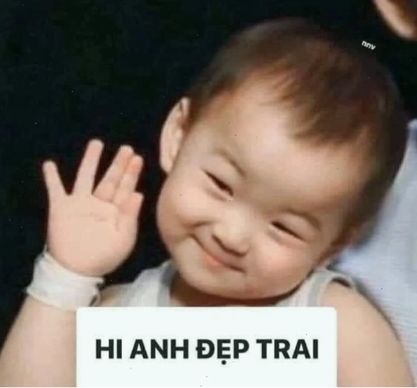 Meme chào bạn