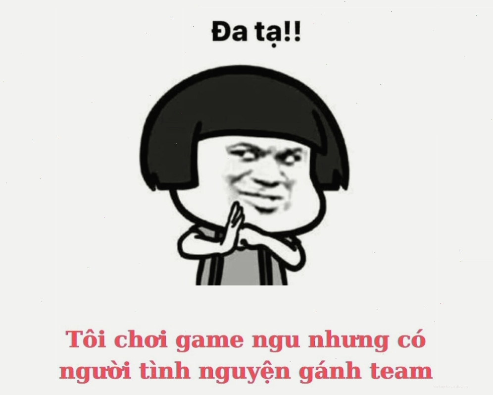 Meme "đa tạ" với phong cách độc đáo