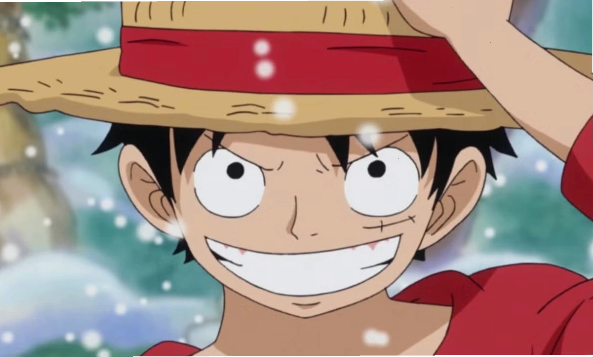 Monkey D. Luffy, thuyền trưởng băng Mũ Rơm, luôn nở nụ cười lạc quan.
