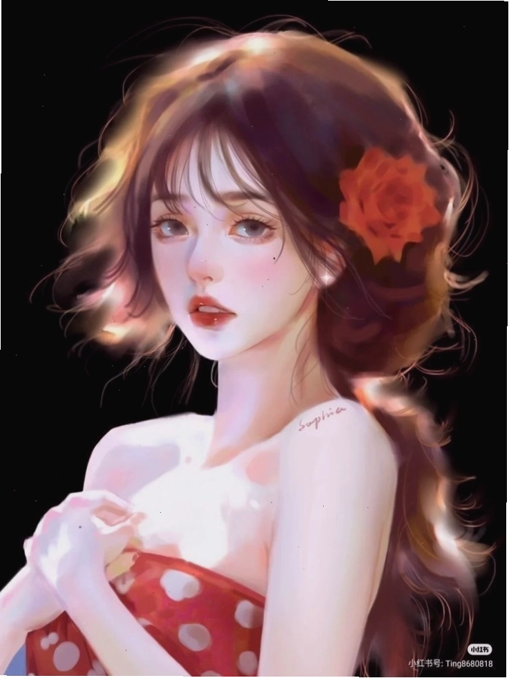Nghệ thuật 3D anime tái hiện nhân vật nữ với vẻ đẹp sắc nét và sống động