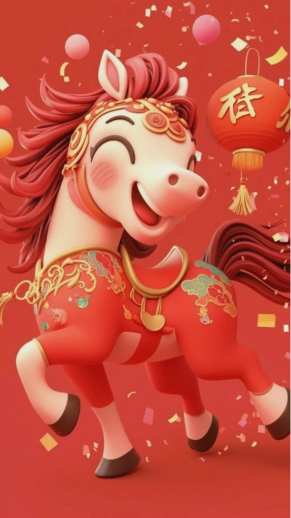 Ngựa vui tươi đón Tết