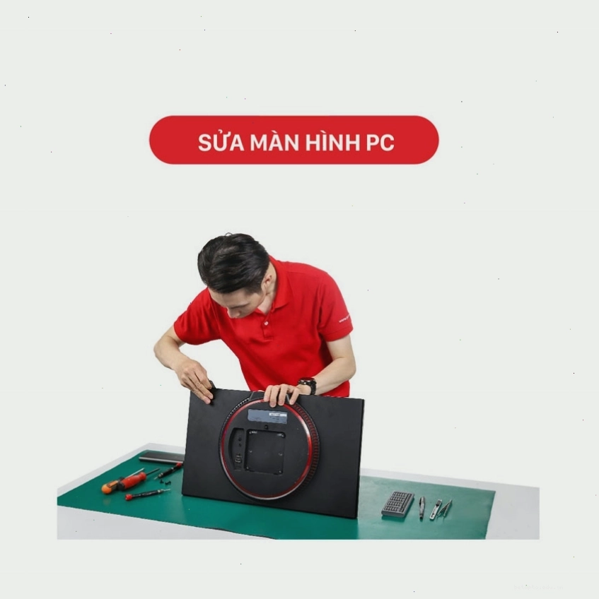 Quy trình sửa chữa màn hình máy tính kích thước lớn 57 inch