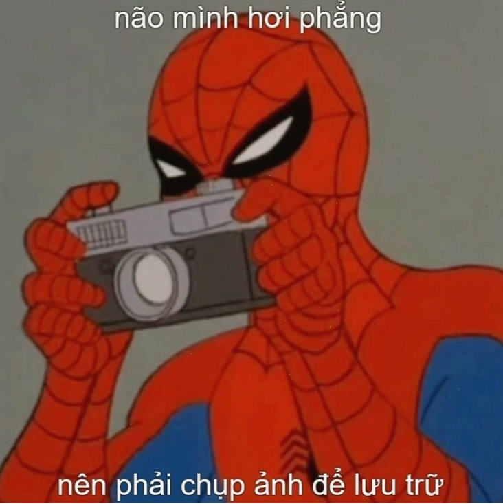 Spiderman meme hài bựa không đỡ nổi