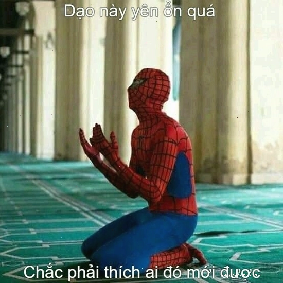 Spiderman meme thất tình