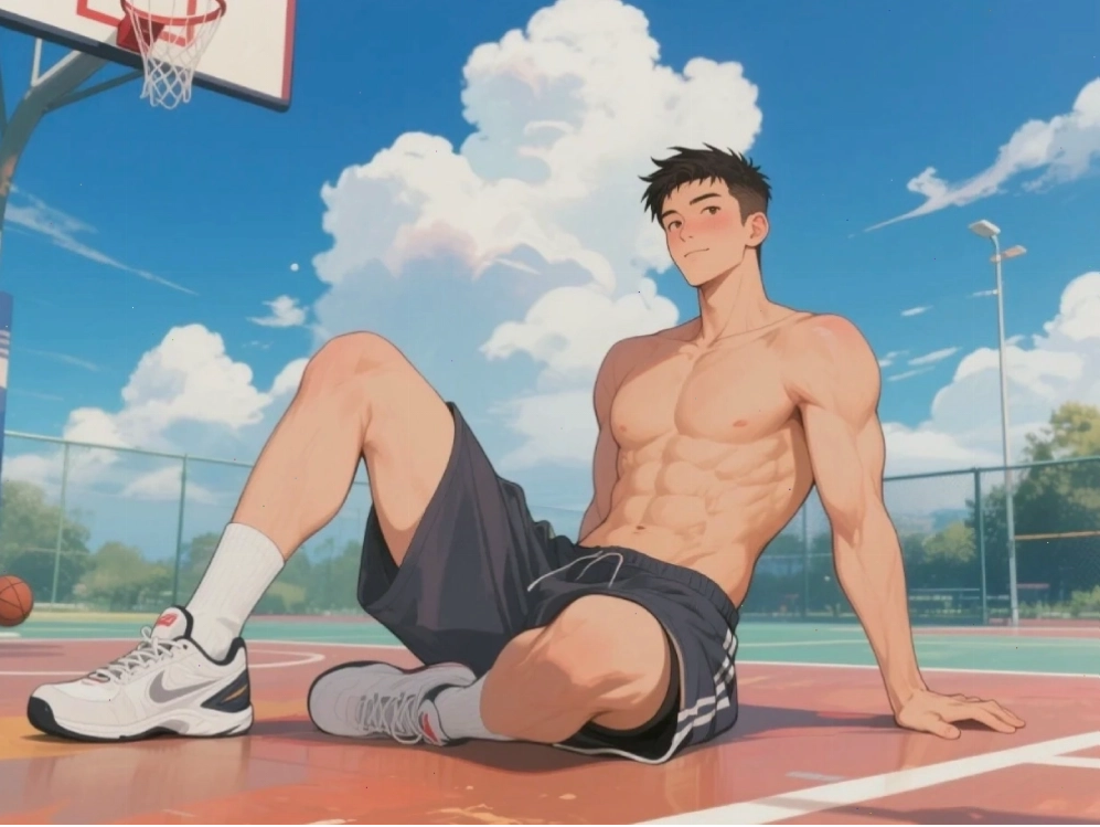 Sự quyến rũ của anime nam 6 múi