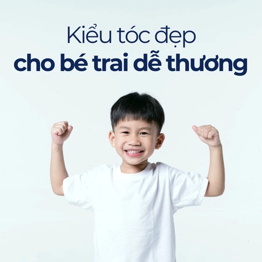 Tổng hợp các mẫu tóc đẹp cho bé trai dễ thương và cá tính