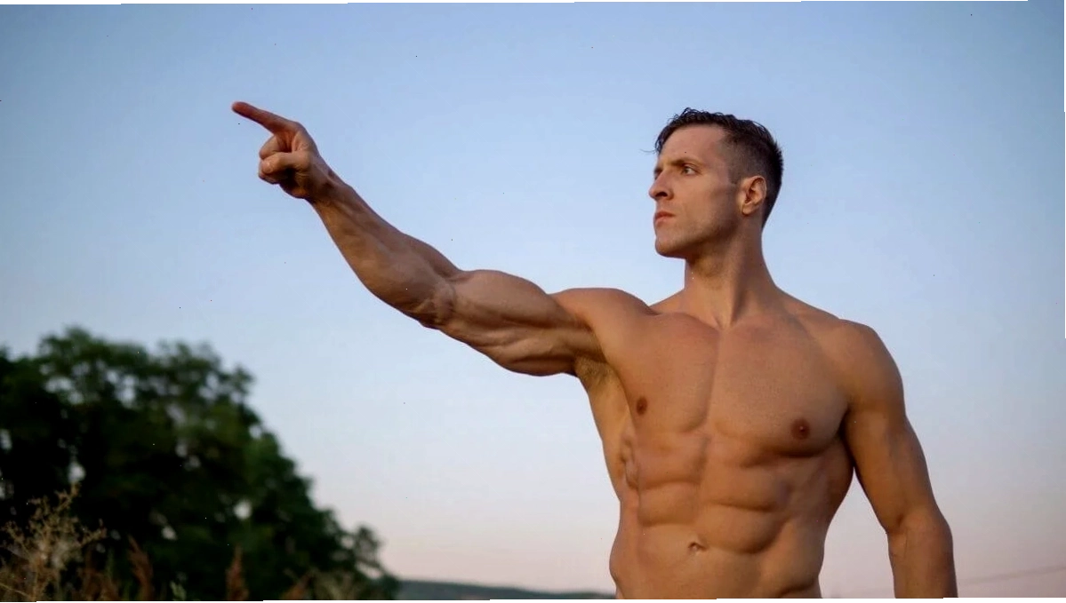 Trai body 6 múi nét tại phòng gym