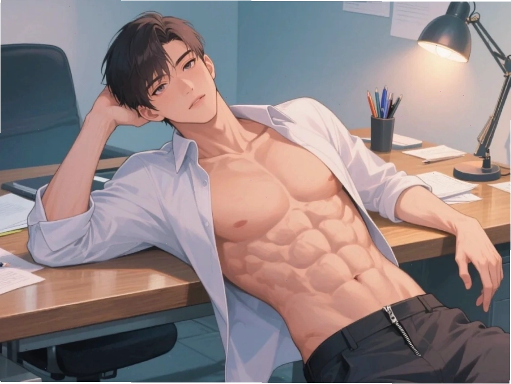 Trai đẹp anime 6 múi với phong thái lãng tử